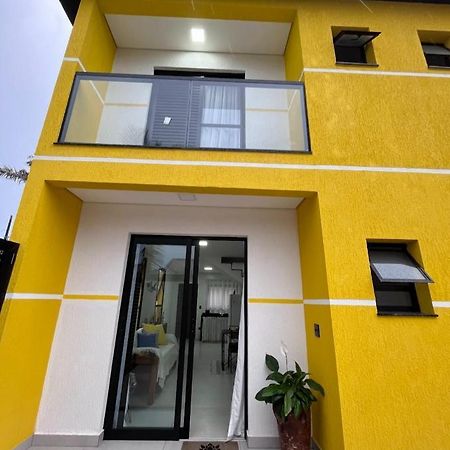 Villa Chale Amarelo Itanhaém Esterno foto