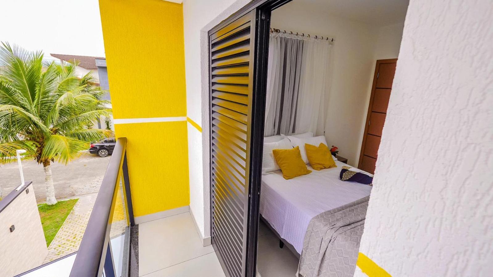 Villa Chale Amarelo Itanhaém Esterno foto