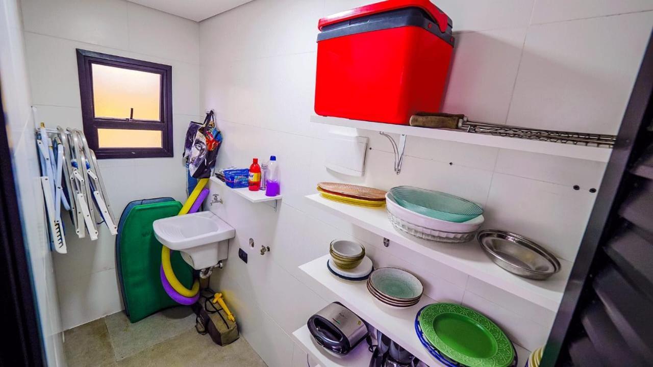Villa Chale Amarelo Itanhaém Esterno foto