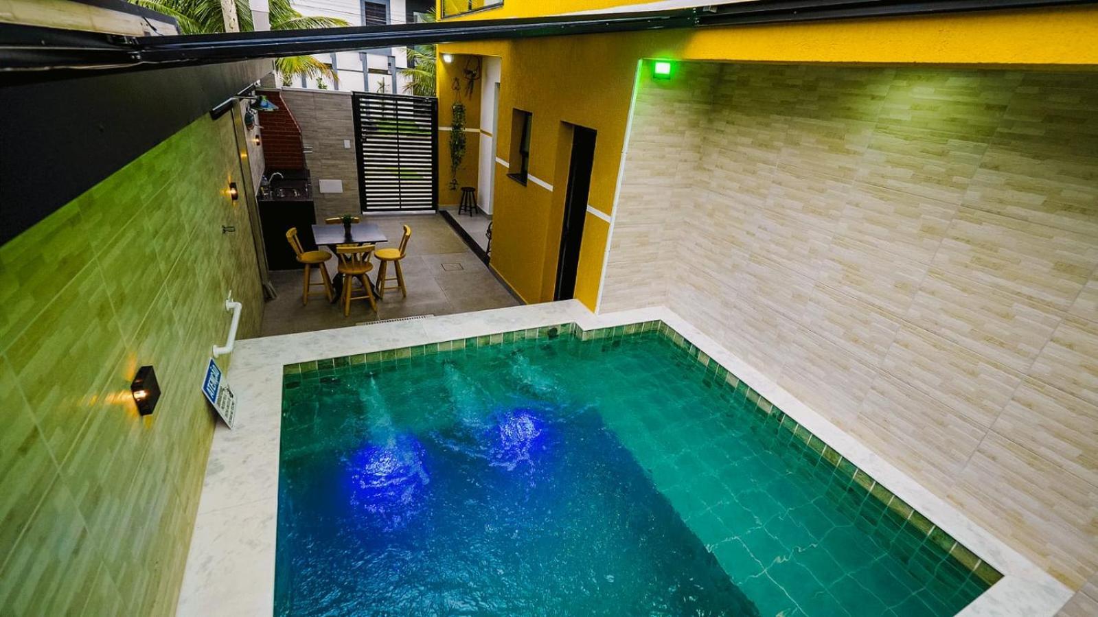 Villa Chale Amarelo Itanhaém Esterno foto