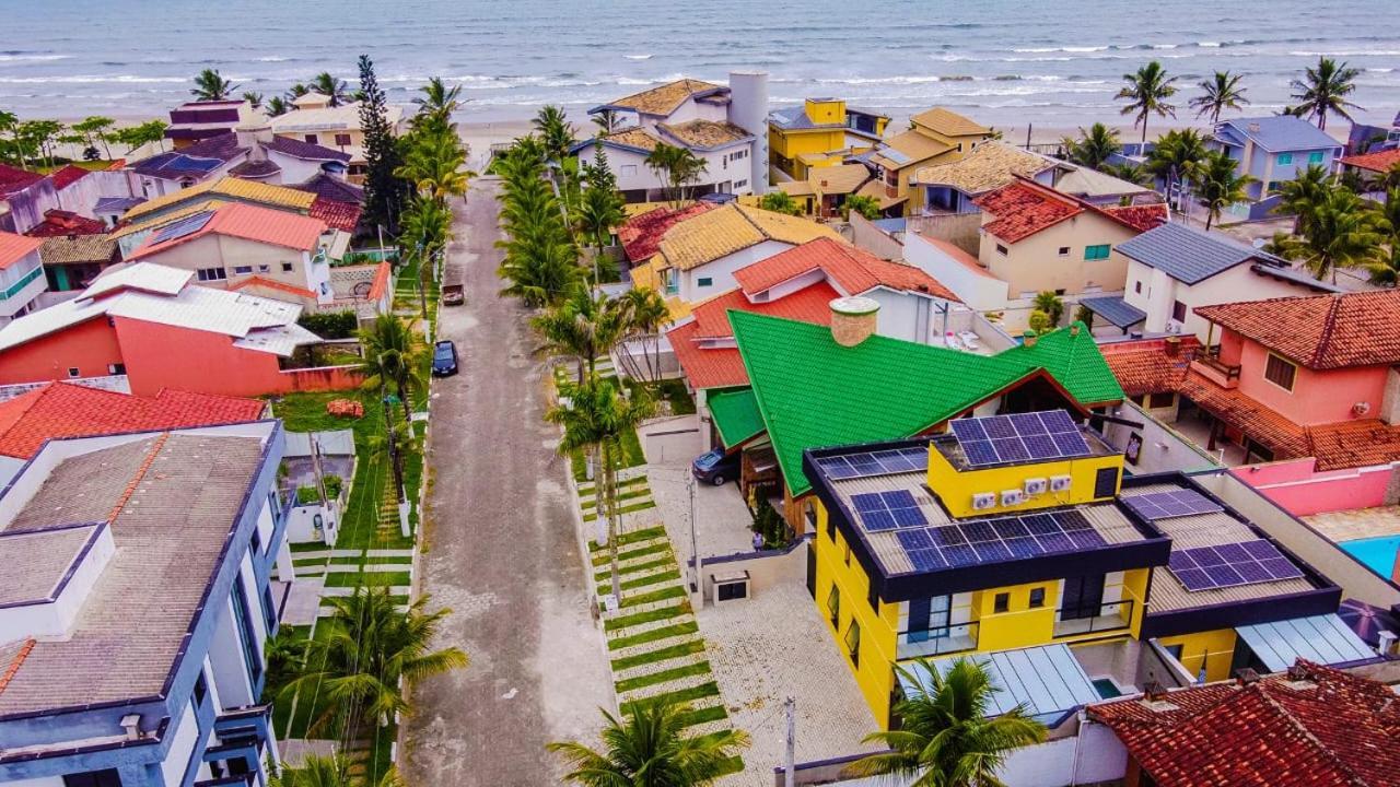 Villa Chale Amarelo Itanhaém Esterno foto